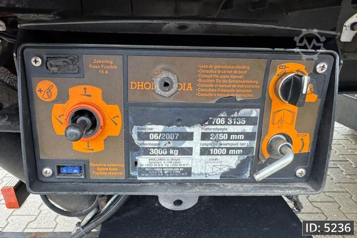 Kuffert Van Eck UT-2BI / 2 Axle /  DHOLLANDIA