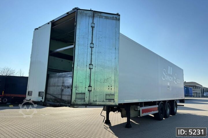 Kølet/frosset transport HTF HZO 39 / LZV Doorlader / Steering axle