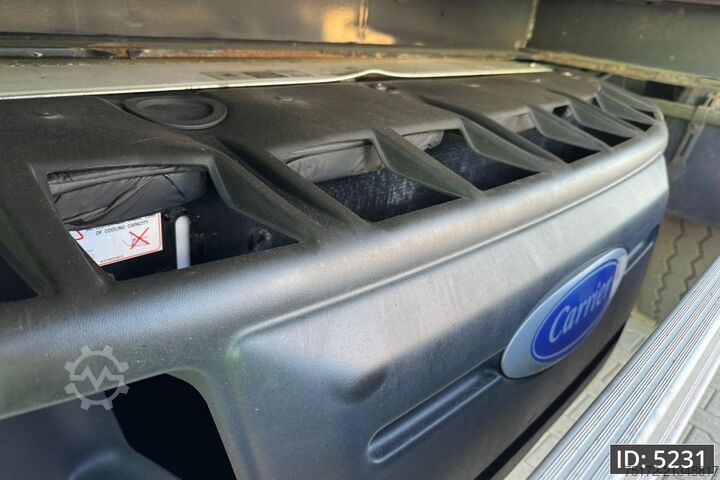 Kølet/frosset transport HTF HZO 39 / LZV Doorlader / Steering axle