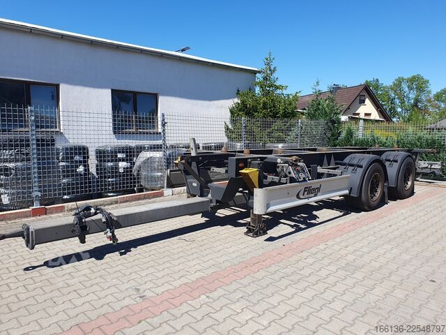 ρυμουλκούμενο εναλλάξιμου σασί Fliegl Tandem Wechselanhänger TWP 180 Mega-EL