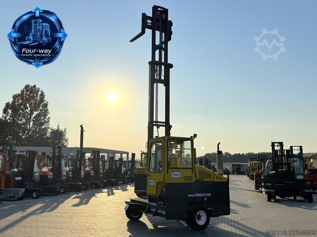τετραπλής κατεύθυνσης περονοφόρο όχημα Combilift C5000XL GAS TRIPLEX 6920 FREE-LIFT CABIN