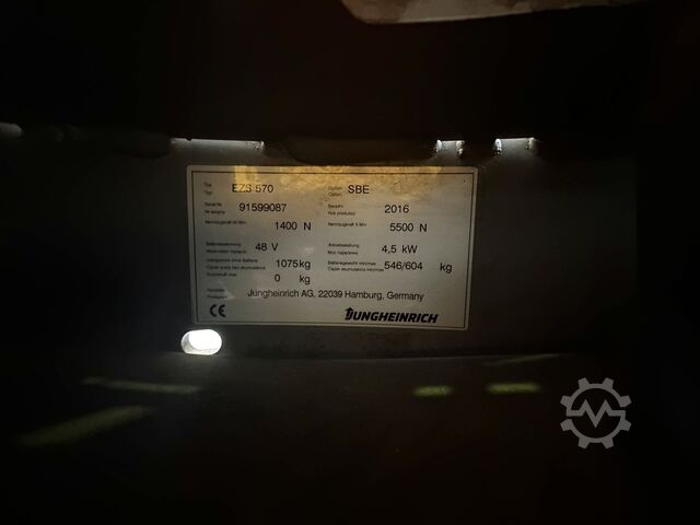 EZS 570 * Batteria NUOVA!! JUNGHEINRICH EZS 570 * NEW battery !!