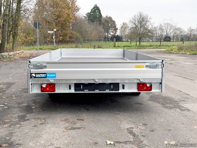  Hapert Trailers HAPERT AZURE H-3 | TRIDEM 605X220X30CM 3500KG HOCHLADER | NFW | PARABELFEDER