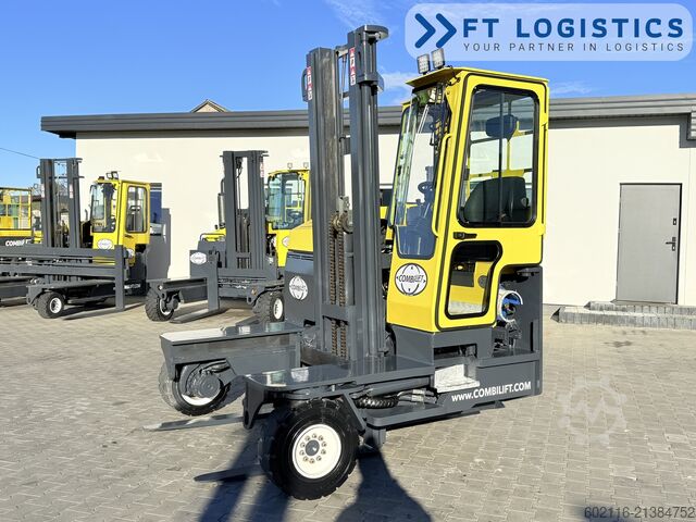 Carrello elevatore a 4 direzioni Combilift C3000XL DUPLEX FREE LIFT GAS POSITIONER