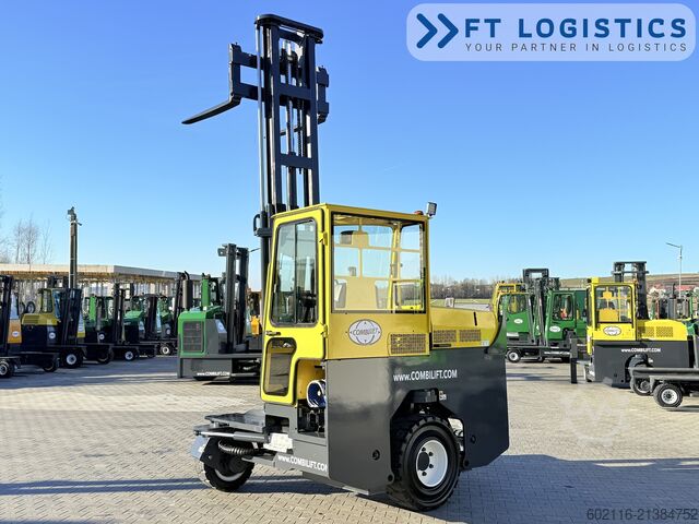 Carrello elevatore a 4 direzioni Combilift C3000XL DUPLEX FREE LIFT GAS POSITIONER