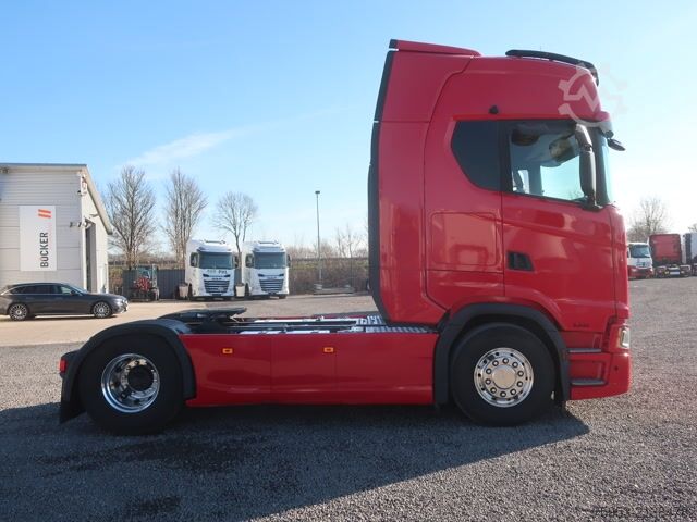 Trattore stradale standard Scania S 540 Full Air Standklima LED Alcoa Lampenbügel