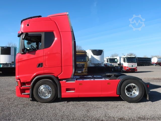 Trattore stradale standard Scania S 540 Full Air Standklima LED Alcoa Lampenbügel