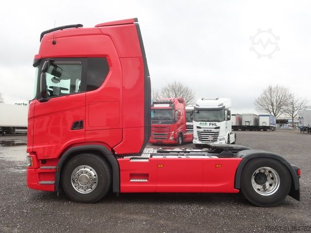 Trattore stradale standard Scania S 540 Full Air Standklima LED Alcoa Lampenbügel
