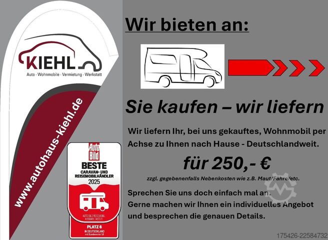 Teilintegriertes Wohnmobil HYMER/ERIBA Tramp CL 554 * Komfort-Line Paket*SAT+TV*