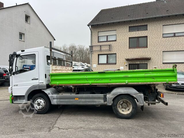 Üç yönlü damperli kamyonet MERCEDES-BENZ Atego 818K Dreiseitenkipper Meiller*Kipphydrauli