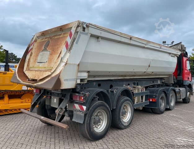 Kippers oplegger MEILLER MHPS 43/2/ LM-Felgen/ Rollplane/ Unfallschaden