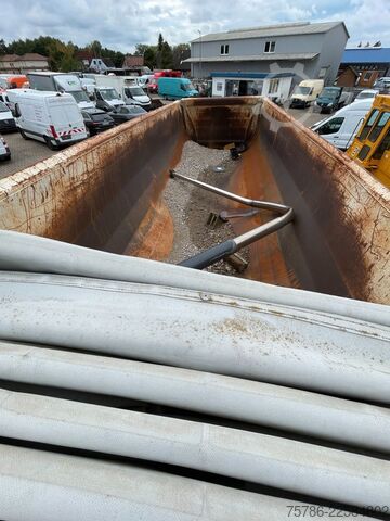 Kippers oplegger MEILLER MHPS 43/2/ LM-Felgen/ Rollplane/ Unfallschaden
