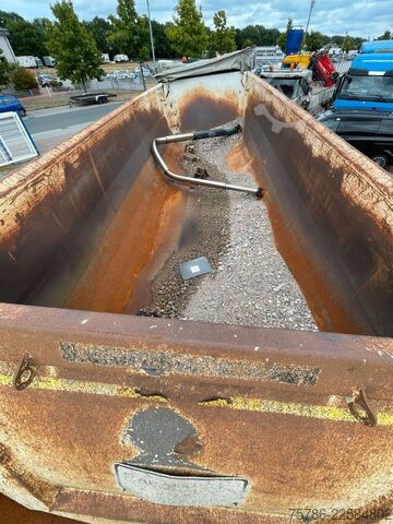 Kippers oplegger MEILLER MHPS 43/2/ LM-Felgen/ Rollplane/ Unfallschaden