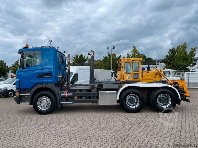 Hakowiec SCANIA G480 BL/ Meiller 20.60 + Öl/ AC/ Retarder/ 70to