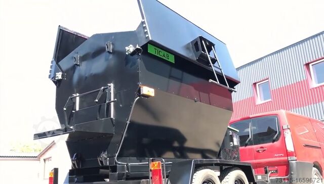 Aszfalt melegdoboz/ Thermobox/ Gyártó TICAB Asphalt Hot Box/ Thermobox/ Manufacturer