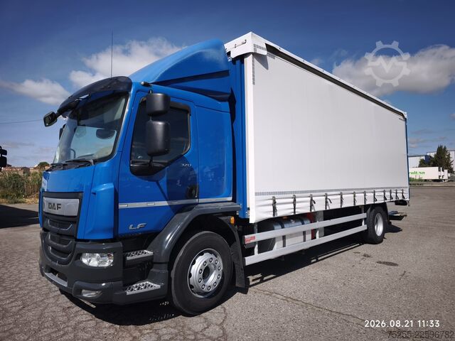 Plattewagen met zeil DAF 18.320  LF EURO 6