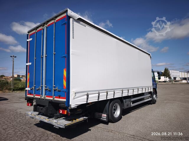 Plattewagen met zeil DAF 18.320  LF EURO 6