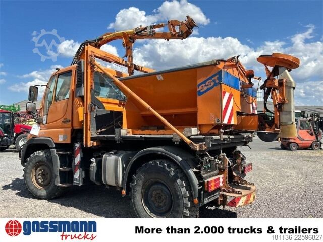 Camion à usage spécial Unimog U 300 4x4, Kommunalhydraulik, Zapfwelle