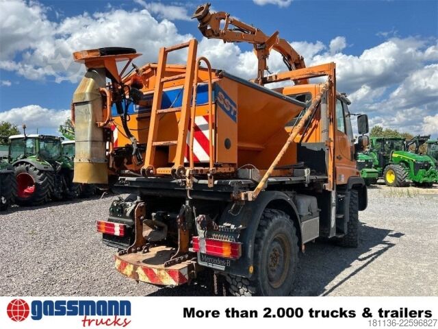 Camion à usage spécial Unimog U 300 4x4, Kommunalhydraulik, Zapfwelle