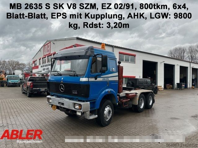 Standard nyergesvontató MERCEDES-BENZ 2635 S SK V8 SZM 6x4 EPS BLATT BLATT