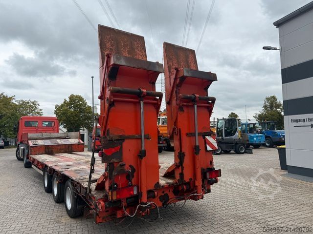Semirimorchio ribassato MÜLLER-MITTELTAL TS3 hydr Rampen GIGANT LUFT