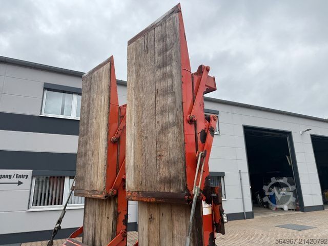 Semirimorchio ribassato MÜLLER-MITTELTAL TS3 hydr Rampen GIGANT LUFT