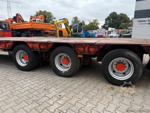Semirimorchio ribassato MÜLLER-MITTELTAL TS3 hydr Rampen GIGANT LUFT