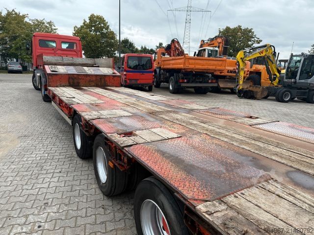Semirimorchio ribassato MÜLLER-MITTELTAL TS3 hydr Rampen GIGANT LUFT