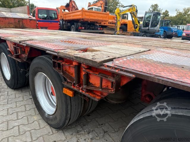 Semirimorchio ribassato MÜLLER-MITTELTAL TS3 hydr Rampen GIGANT LUFT