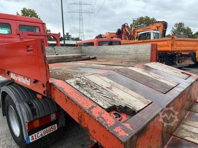 Semirimorchio ribassato MÜLLER-MITTELTAL TS3 hydr Rampen GIGANT LUFT