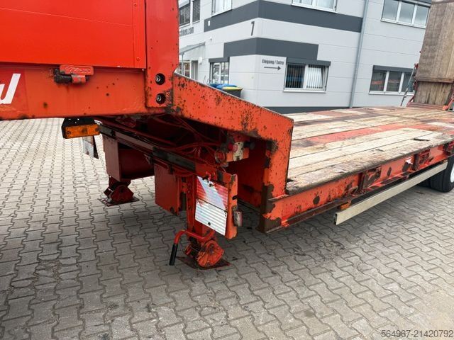 Semirimorchio ribassato MÜLLER-MITTELTAL TS3 hydr Rampen GIGANT LUFT