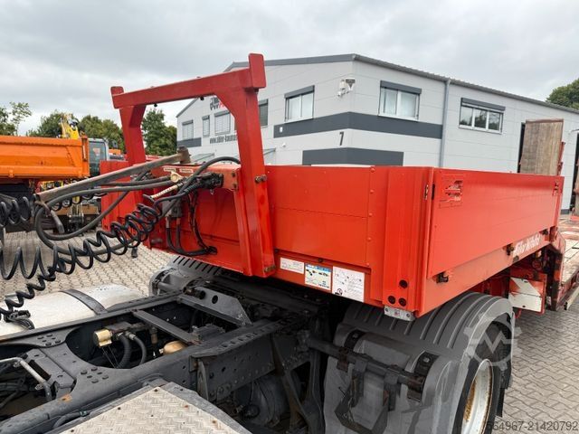 Semirimorchio ribassato MÜLLER-MITTELTAL TS3 hydr Rampen GIGANT LUFT