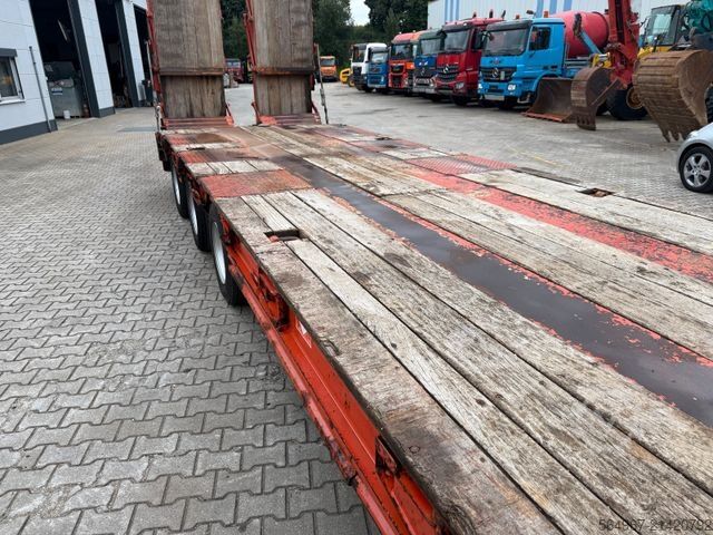 Semirimorchio ribassato MÜLLER-MITTELTAL TS3 hydr Rampen GIGANT LUFT