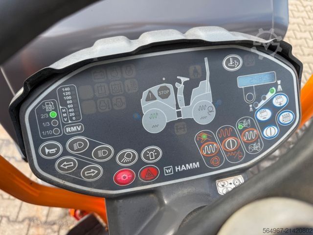 Walec jednobębnowy HAMM HD12i VT Kombiwalze neues Modell