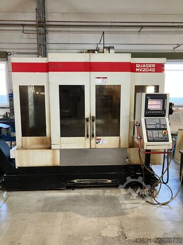 Függőleges megmunkáló központ Quaser MV 204 II + 4te Achse ähnlich MoriSeiki, Doosan