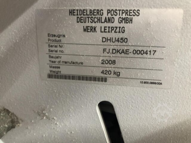 Tűzőgéppel brosúrakötő Heidelberg Stitchmaster ST 450