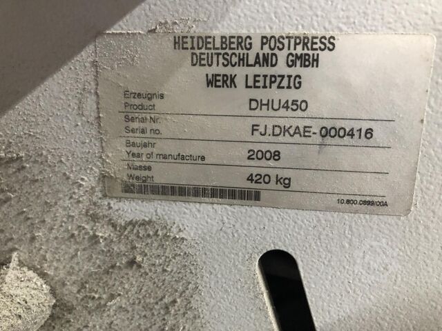 Tűzőgéppel brosúrakötő Heidelberg Stitchmaster ST 450
