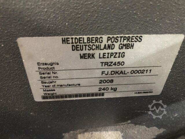 Tűzőgéppel brosúrakötő Heidelberg Stitchmaster ST 450