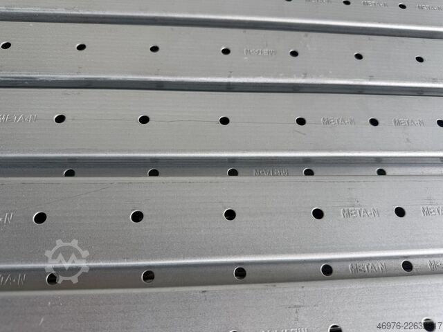 Moduláris polc META CLIP / Rahmenprofil: N 2.000 x800 mm