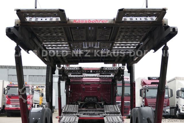 Biltransport lastbil MERCEDES-BENZ Actros 2443 Autotransp. Kässbohrer Metago