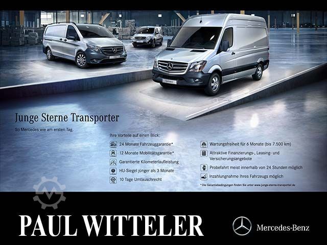 Yüksek tavanlı panelvan MERCEDES-BENZ Sprinter 317 CDI AUTOMATIK+NAVI+DAB+KAMERA+SITZH