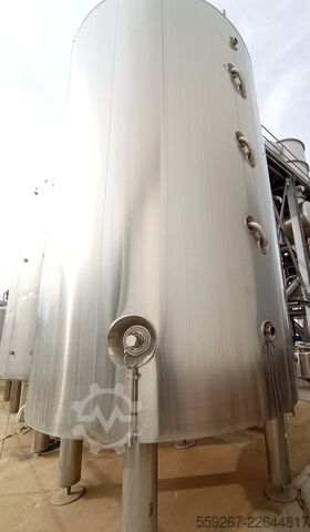 DEPOSITO ASEPTICO CON DOBLE FONDO 18000L BIO-INOX CODAP 2000