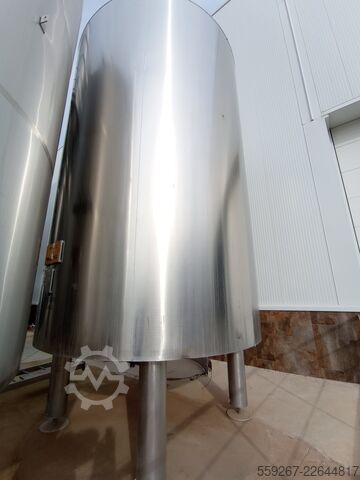 DEPOSITO ASEPTICO CON DOBLE FONDO 18000L BIO-INOX CODAP 2000