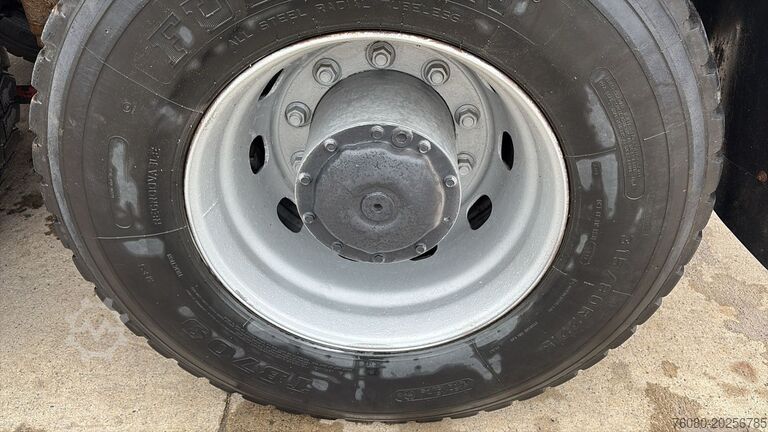 3 taraflı damper MAN 26.322 (MANUAL PUMP / POMPE MANUELLE / LAMES / ...