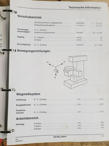 Universal-Bearbeitungszentrum Deckel Maho DMU 60
