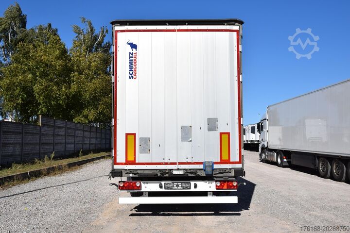 Box semitrailer SCHMITZ CARGOBULL SCS24/L Varios