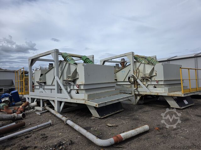 Homok ciklon víztelenítő berendezés MS Cyclone Sand Plant