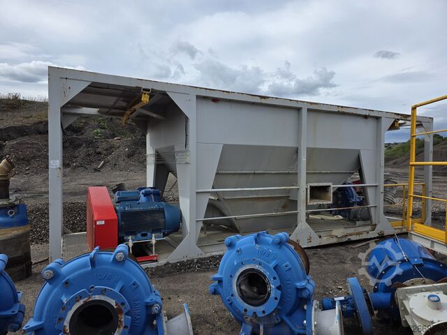 Homok ciklon víztelenítő berendezés MS Cyclone Sand Plant