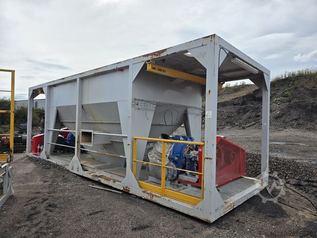 Homok ciklon víztelenítő berendezés MS Cyclone Sand Plant