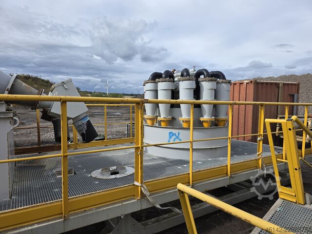 Homok ciklon víztelenítő berendezés MS Cyclone Sand Plant